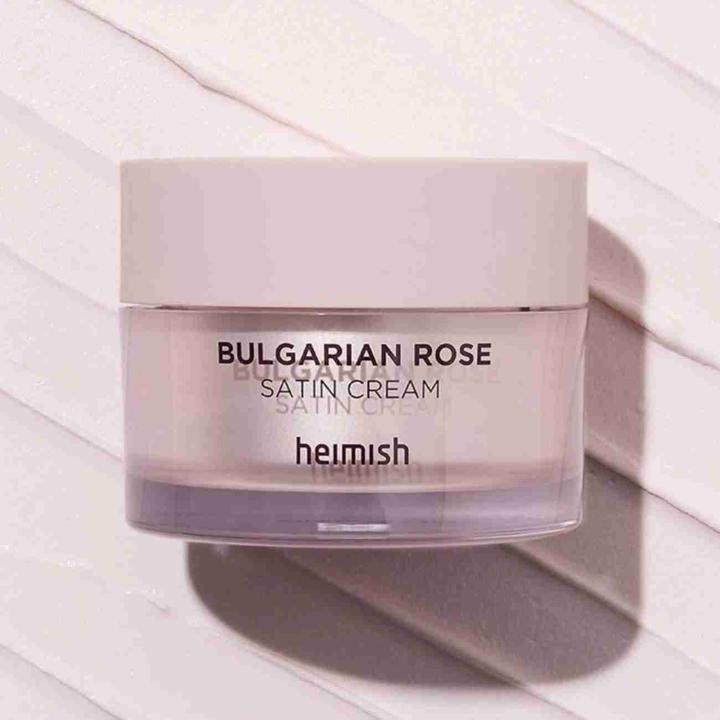 Actual product image Heimish Bulgarian Rose Satin Cream (55 ml, 24h cream)
