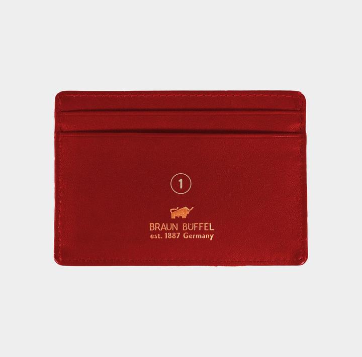 Actual product image Braun Büffel Verona credit card holder leather 10 cm