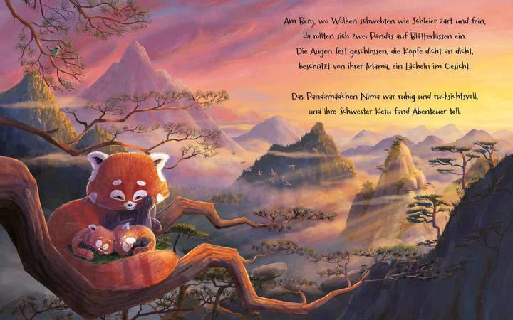 Actual product image Kleine Pandas, grosses Versprechen (German, Rachel Bright, 2024)