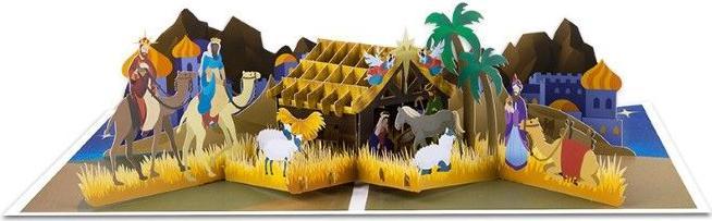Immagine prodotto MU Classic Biglietto di Natale pop-up 3D Serie Saluts (1 pz.)