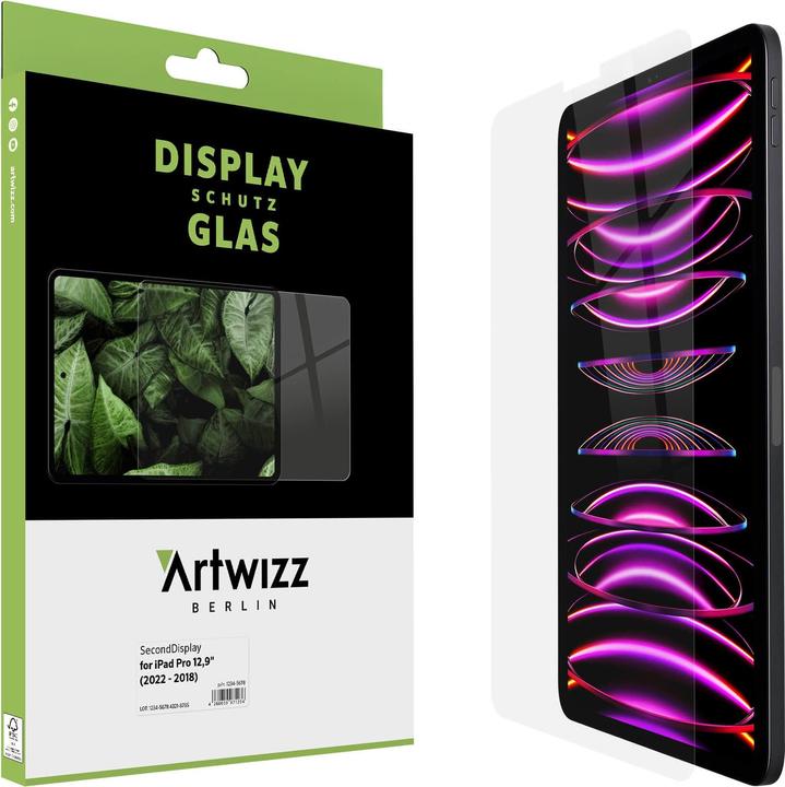 Produktbild Artwizz Bildschirmschutz (1 Stück, iPad Pro 12.9 2018 (3. Gen), iPad Pro 12.9 2020 (4. Gen))