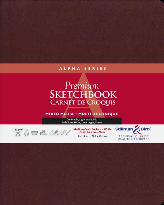 Produktbild Stillmann & Birn Skizzenbuch Alpha (Weicher Einband)