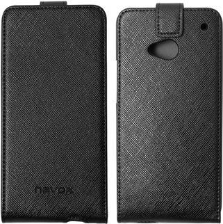 Immagine prodotto Nevox RELINO Custodia per HTC One (M7) FLIP bag, nero-grigio, blister (4250686401530) (OnePlus X)