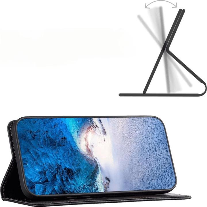 Produktbild Cover-Discount Xiaomi Redmi A2 / A1 - BINFEN Flip Case Hülle schwarz (KXD A1, Xiaomi Redmi A2)