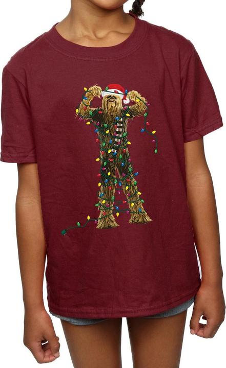 Star Wars Chewbacca Christmas Lights TShirt Mädchen