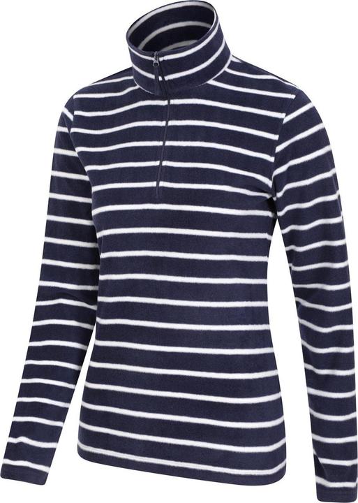 Immagine prodotto Mountain Warehouse Top in pile con mezza zip a righe Camber Donna/Ladies (M)