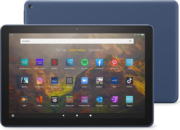 Actual product image Amazon Fire HD 10 (2021) incl. Alexa (10.10", 32 GB, Denim)