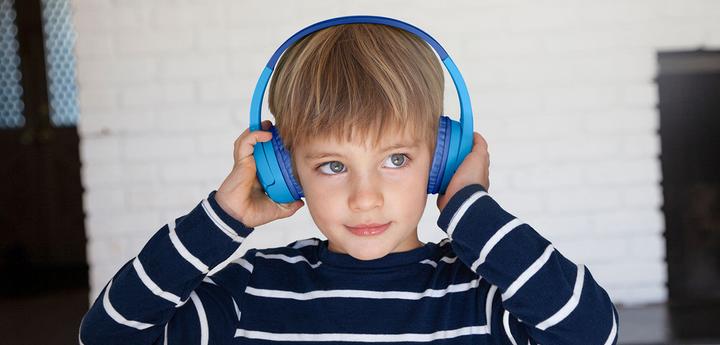 Actual product image Belkin SoundForm Mini Wireless On-Ear Headphones for Kids