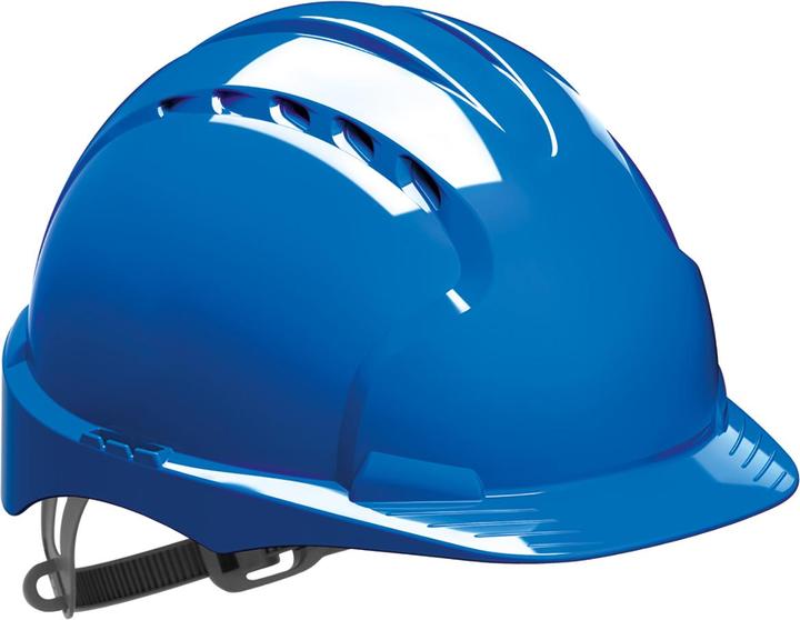 Immagine prodotto Casco di sicurezza EVO3, taglia regolabile, HDPE, blu,, Ventilato