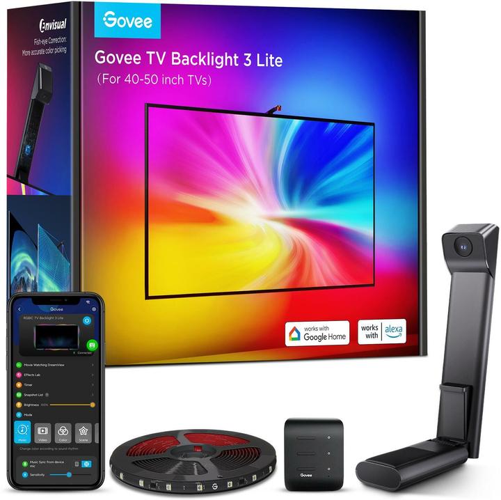 Image du produit Govee Rétroéclairage TV (RGBIC, 240 cm, Intérieur)
