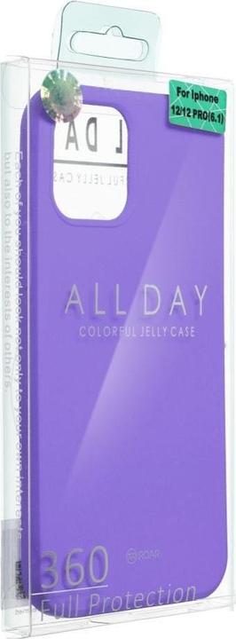 Actual product image Roar Back panel cover case COLORFUL JELLY for SAMSUNG A16 5G purple (Samsung Galaxy A16 5G)