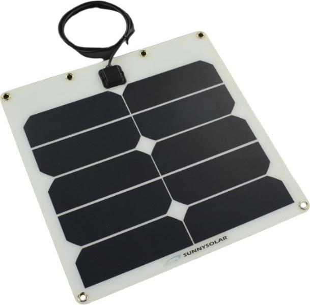 Image du produit DFRobot 5V 2A Panneau solaire monocristallin semi-flexible 10W (10 W, 0.39 kg)