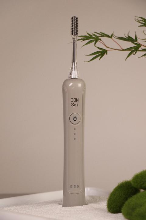 Produktbild ION-Sei IET01DW Ionen-Zahnbürste, Moon Grey (Schallzahnbürste)