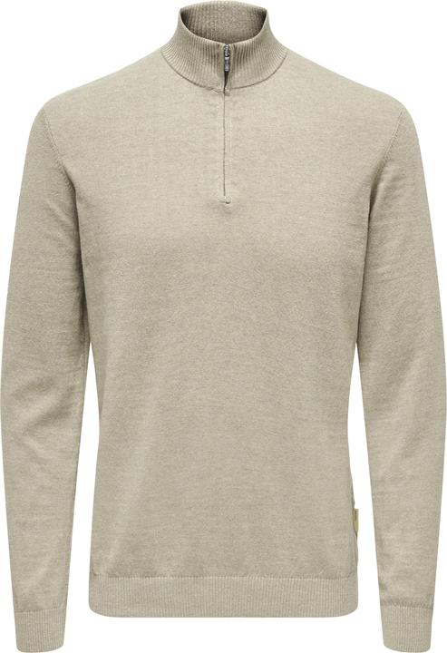 Only & Sons Normal geschnitten Rundhalsausschnitt Pullover Strickpullover (M)