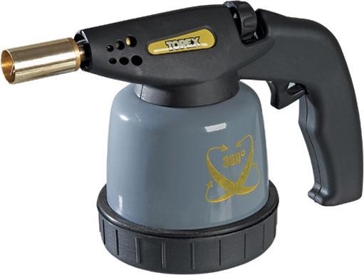 Produktbild Topex Gaslötlampe für Gaspatronen 190 g, Piezozündung, zum Einsatz in beliebiger Stellung 44E143
