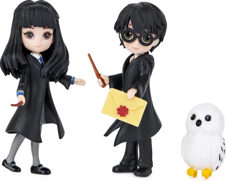 Produktbild Spin Master 3er-Figurenset Harry mit Cho und Hedwig