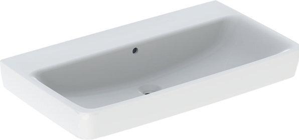 Produktbild Geberit Renova Plan, Waschtisch, 85x48 cm, ohne Hahnloch, mit Überlauf, 501700 (459 mm, 850 mm)
