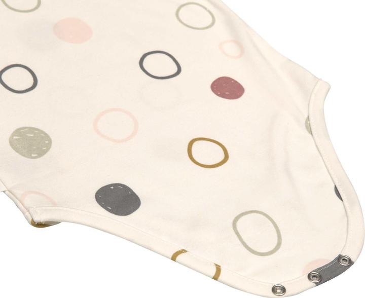 Actual product image Lässig Short Sleeve Body Circles White Size 74/80 (74, 80)