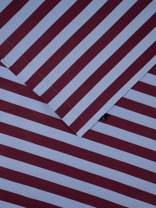 Actual product image HAY Duvet cover??T?? dark red striped (Duvet cover, 200 x 210 cm)