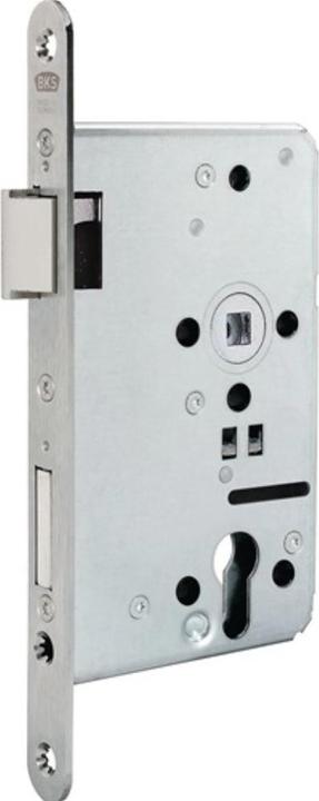 Produktbild BKS Panik-Einsteckschloss 1201 Panik-Funktion B abgerundet 20/55/72/9 mm DIN links Edelstahl