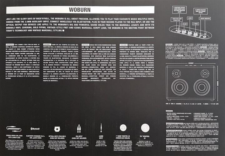Actual product image Marshall Woburn (Electrical connection)