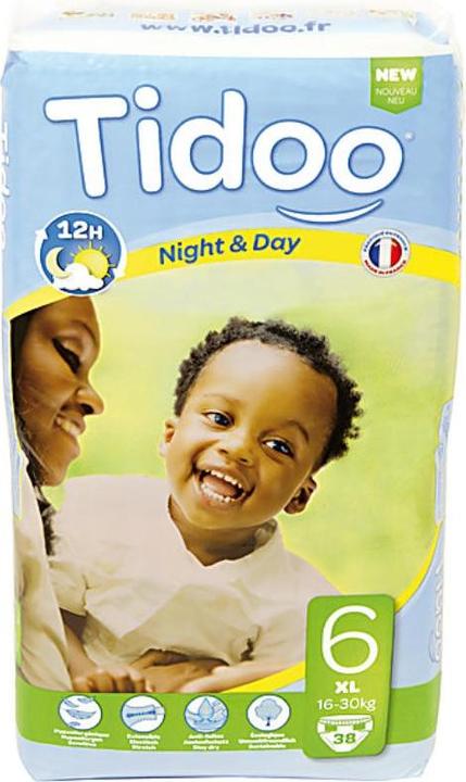 Image du produit Tidoo Couches écologiques (Taille 6, Pack, 38 pièce(s))