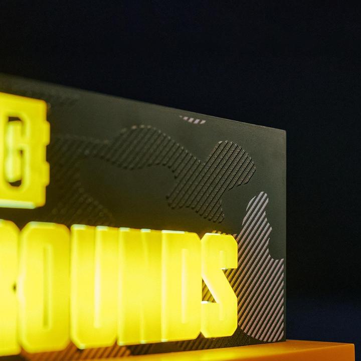 Actual product image Neamedia Playerunknown's Battlegrounds LED-Light Logo 22 cm