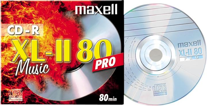 Produktbild Maxell CD 700MB 1-12X Music 10 pcs (10 x)