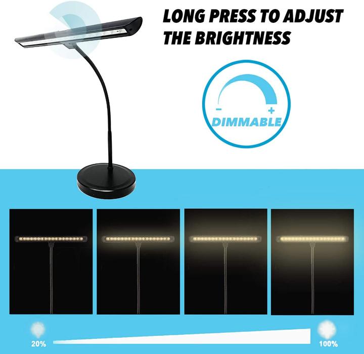 Image du produit Infitronic Lampe pour piano, noir IN18LEDKL
