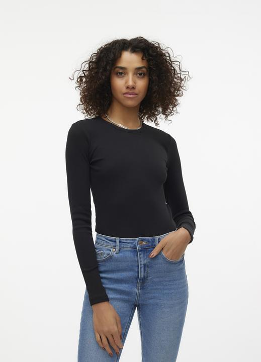 Actual product image Vero Moda Vmchloe Ls Short Top Ga Jrs (S)