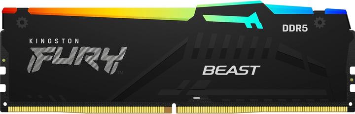 Actual product image Kingston 64GB 5600MT/s DDR5 CL36 DIMM (Kit of 2) FURY Beast RGB (2 x 32GB, 2800 MHz, DDR5 RAM, DIMM)