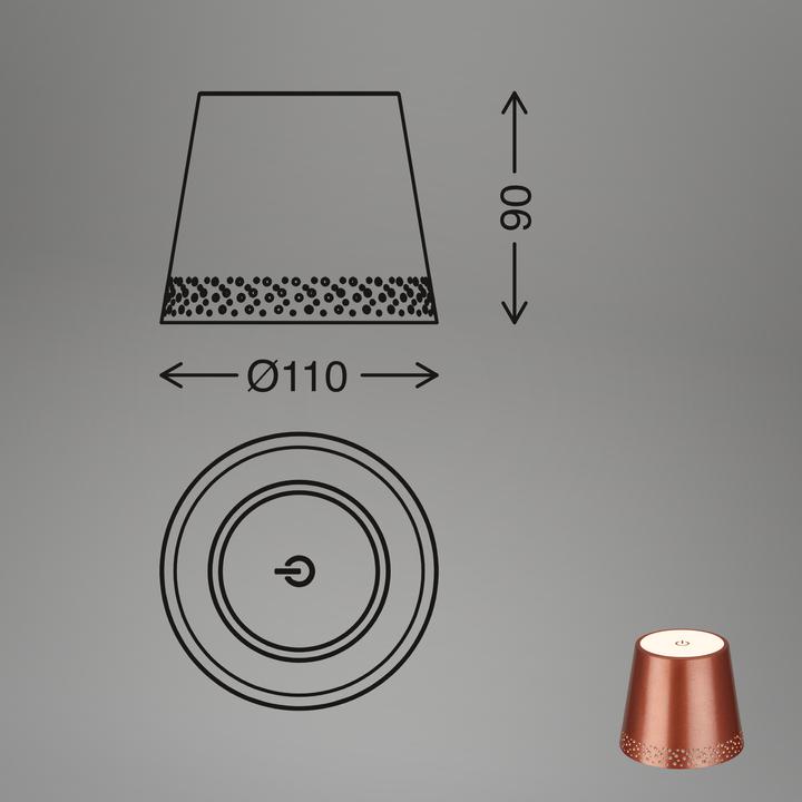 Produktbild Briloner Flaschenlicht (280 lm)