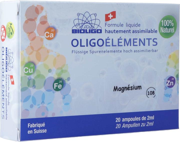 Produktbild Bioligo Magnésium Lös (20 Stück, Ampulle, 104 g)