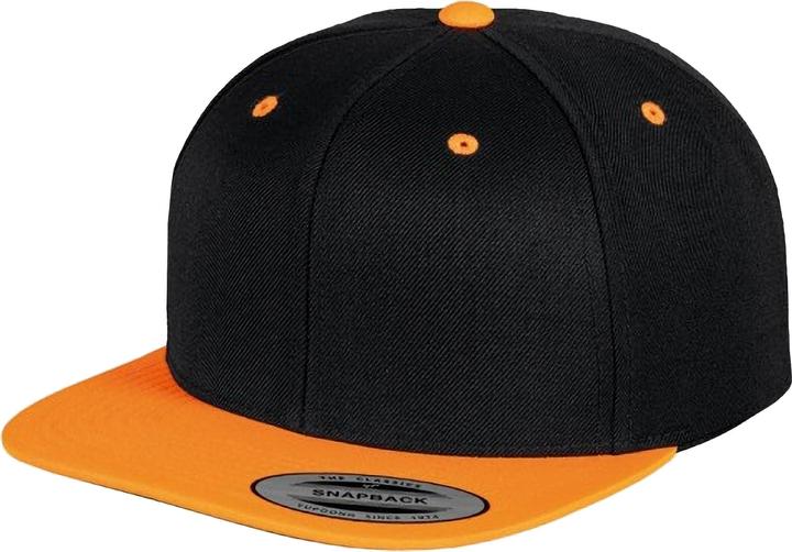 Schwarz, Neon Orange