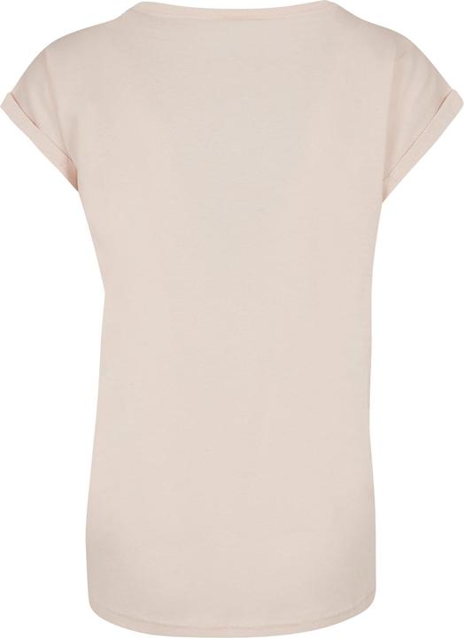 Actual product image Merchcode Ladies Pretty Flowers - Extended Shoulder Tee - 116879 (XXL)