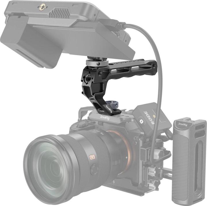 Produktbild SmallRig Top Handle with Monitor Support Kit (Compatible with Cold Shoe) 5322 (Monitor)