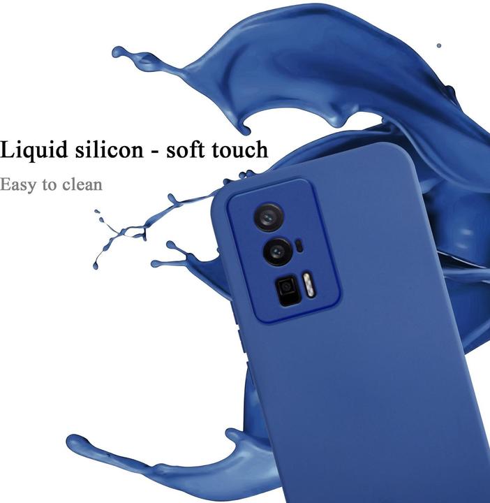 Actual product image Cadorabo Case for Xiaomi Poco F5 Pro TPU in liquid protection design (Xiaomi Poco F5 Pro)