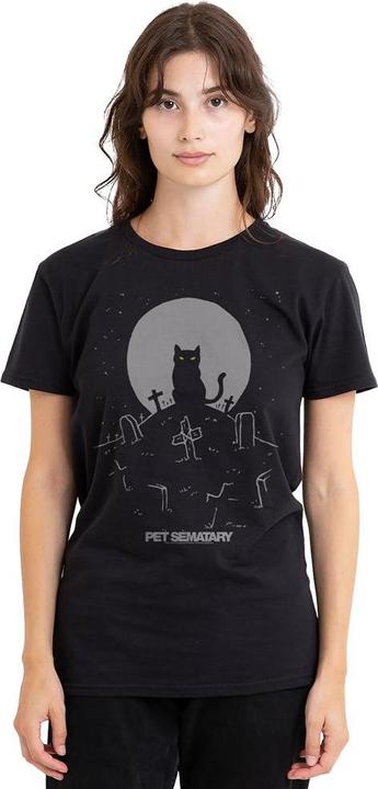 Produktbild Pet Sematary Cat With Tombstones TShirt (XL)