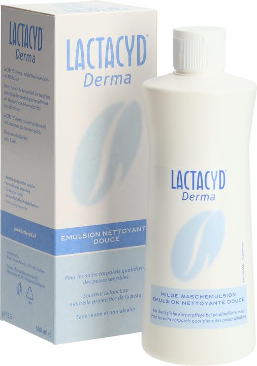 Actual product image Lactacyd derma mild emulsion (500 ml)