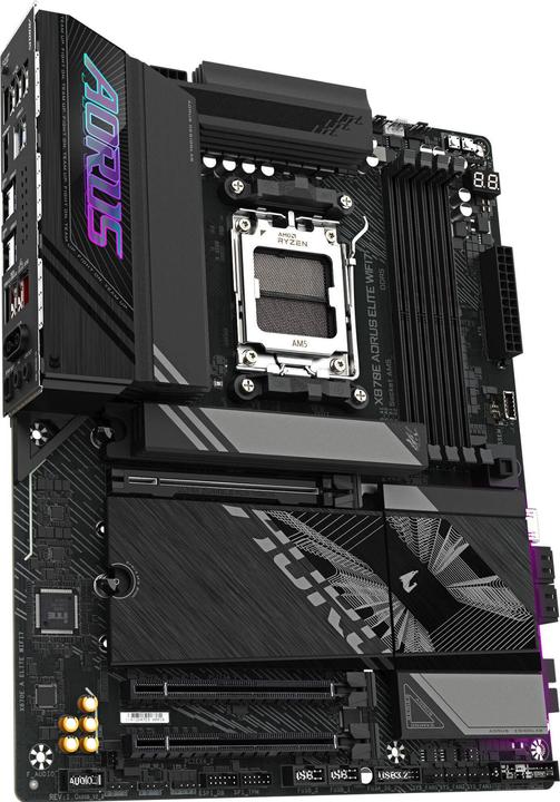 Image du produit Gigabyte X870E AORUS ELITE WIFI7 (AM5, AMD X870E, ATX)