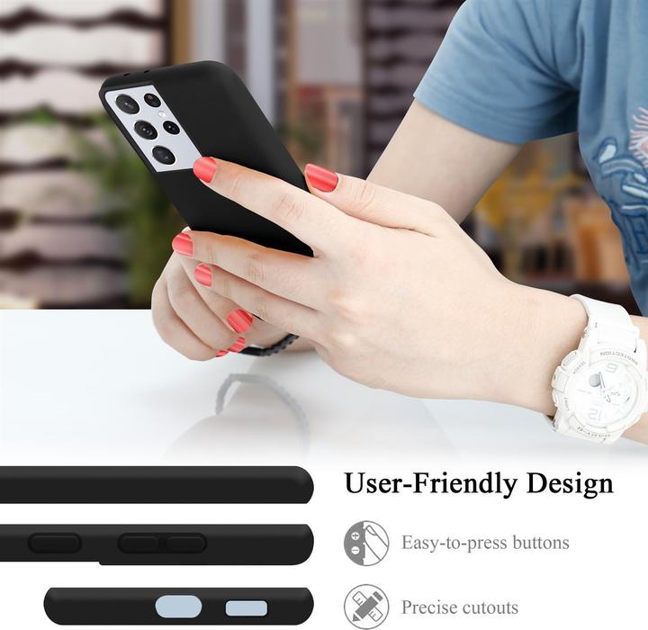 Produktbild Cadorabo TPU Liquid Silicone Case Cover (Samsung Galaxy S21 Ultra)