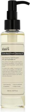 Actual product image Klairs Gentle Black Fresh Cleansing Oil (Oils, 150 ml)