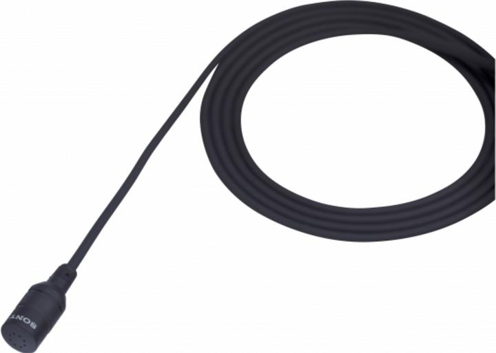 Image du produit Sony Lavalier Electret Condenser microphone, omnidirectionnel, connecteur XLR 3 broches