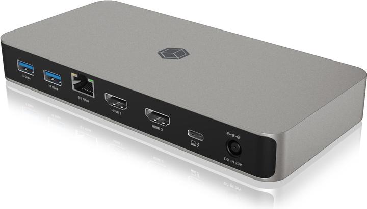 Icy Box IB-DK2880-C41 (USB-C, 11 Havens)