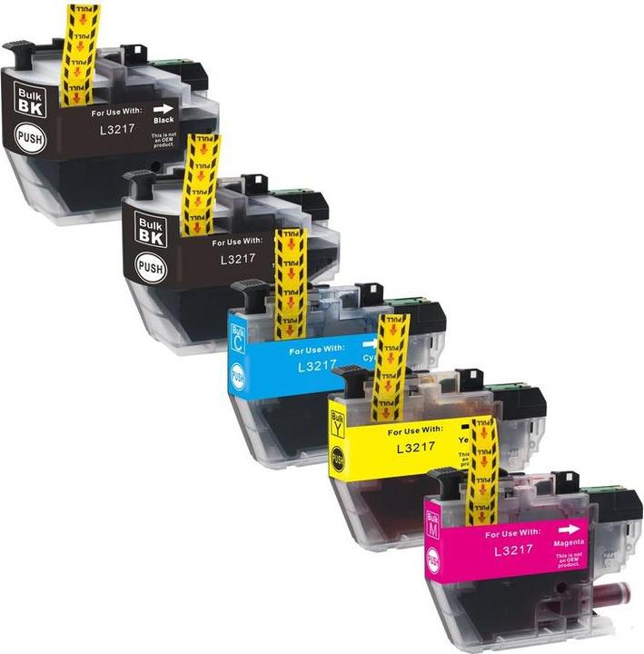 Actual product image Hermex Compatible Brother MFC-J 5330DW Cartridges (M, C, Y, FC)