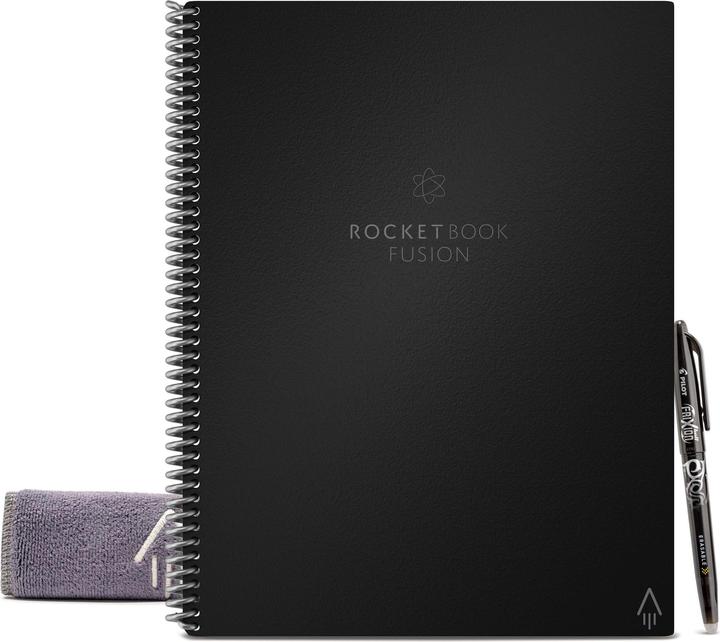 Immagine prodotto Rocketbook Libro a spirale Fusion (A4, Punteggiato, Copertina morbida)