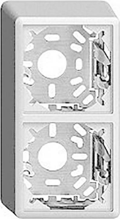 Image du produit Feller EdizioDue Boîtier + étrier de fixation pour FX Gr.2x1 AP H54