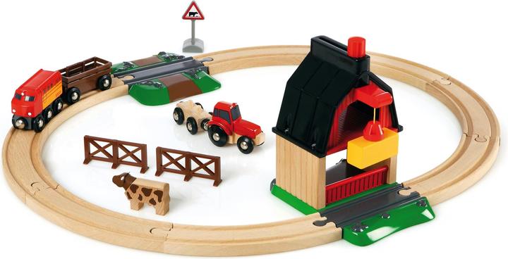 Actual product image Brio Train Farm Set