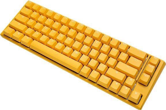 Actual product image Ducky One 3 Yellow SF gaming keyboard, RGB LED - MX brown (DE, Cable)