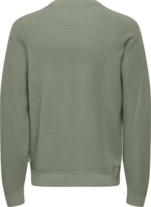 Immagine prodotto Only & Sons Onstony Ds 12 Ls Waffle Crew Knit Noos (S)